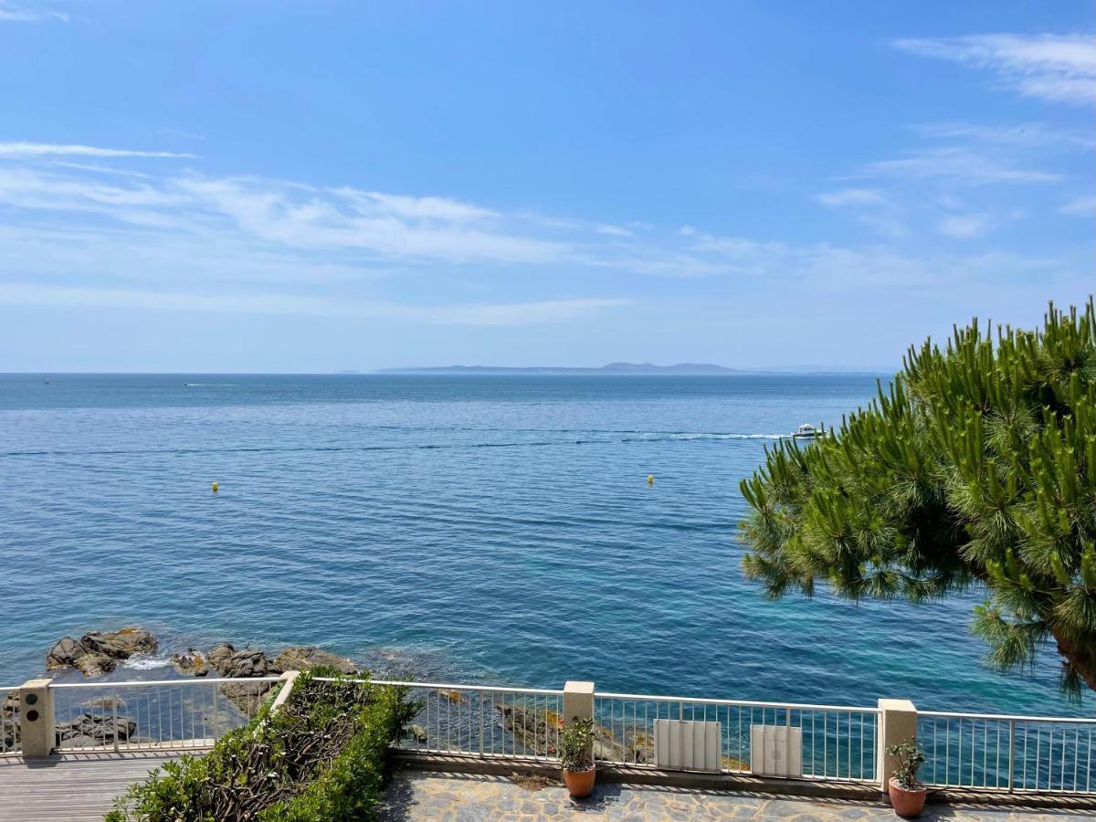 Luminoso Apartamento Frente Al Mar Con Piscina Roses Kültér fotó
